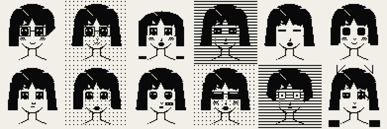 INKIES faces
